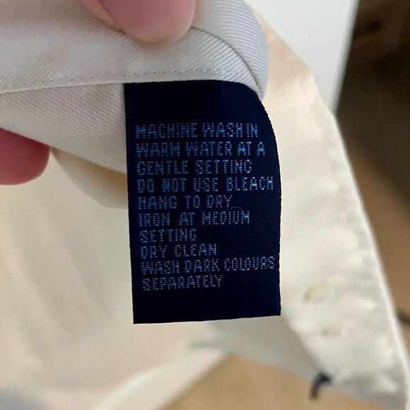 Men’s Ivory Dress Shirt - Picture 5 of 7